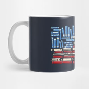 America the Bookshelf Mug